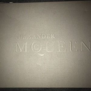 Authentic Alexander McQueen platform trainers